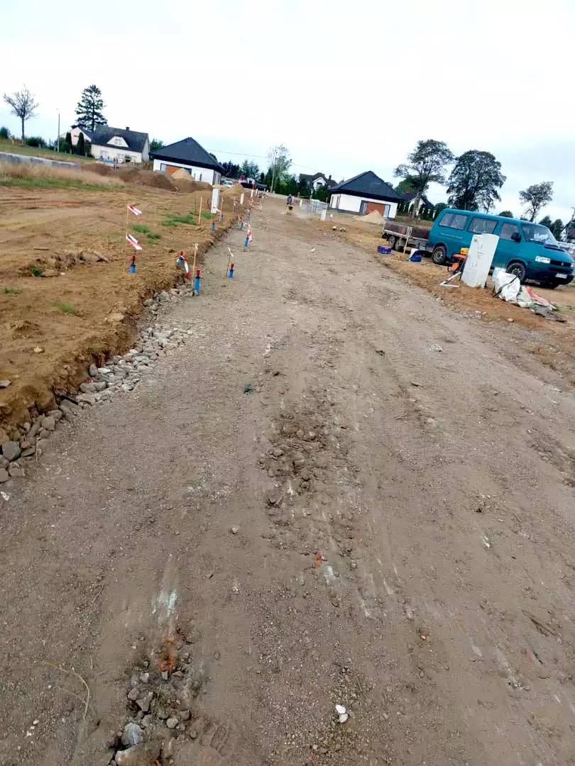 Głobino I – Rozpoczęcie budowy drogi – zdjęcie 4