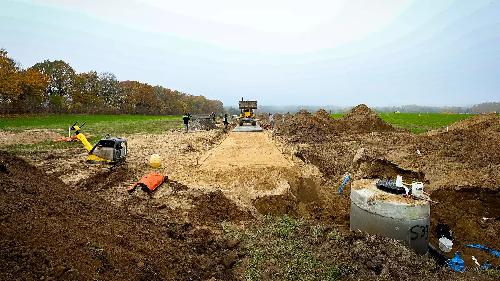 Płaszewko – Relacja z budowy dróg wewnętrznych – zdjęcie 4